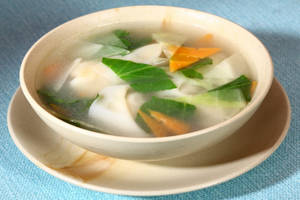 Veg Wanton Soup