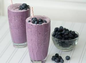 Blueberry Milk Shake