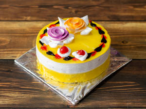 Eggless Pineapple Cake 2 Pounds