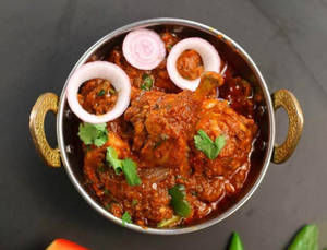 Kadai Chicken(HALF)