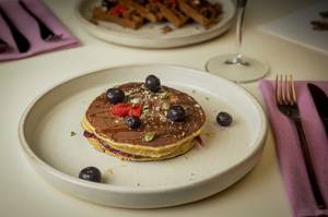 Almond & Coconut Oatmeal Pancake