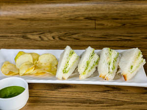Bread Butter Cheese & Chutney