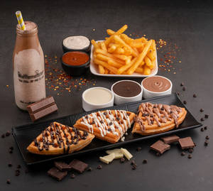 Waffles Platter Combo