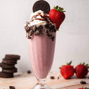Strawberry Bourbon Shake