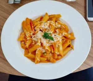 Mexican Pink Sauce Penne Pasta - Veg [pcb]