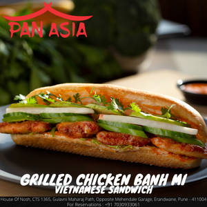 Grilled Chicken Banh Mi