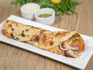 Soya Chaap Kathi Roll