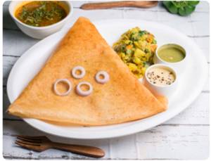 Onion Masala Dosa                     