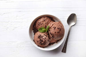 Chocolate Fudge Brownie Ice Cream Scoop