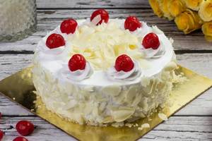 White Forest Cake