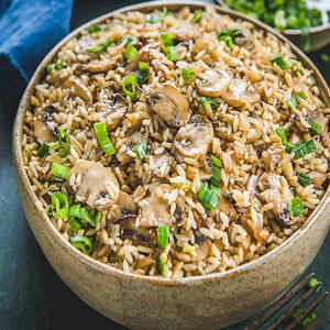 Mushroom Fried Rice