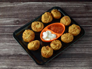 Veg Momos (fried)