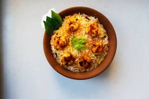 Prawns Hyderabadi Biryani