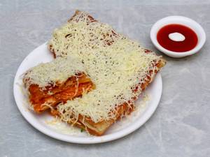 Cheesy Chicken Paratha