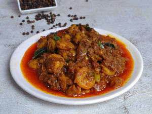 Prawns Pepper Fry