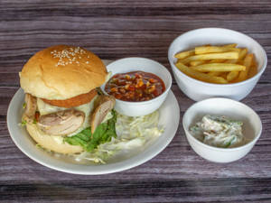 Grilled Chicken Burger