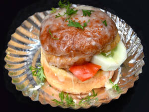 Mix Veg Cheese Burger