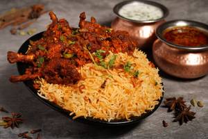 Fried Wings Chicken Biryani - Roast