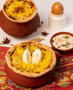 Egg Biryani Handi