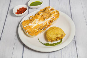 Tagda tandoori vadapav [vada]