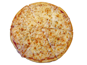 8" Regular Only Cheese Pizza (6 slices)