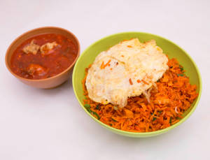 Chicken Triple Schezwan Fried Rice 