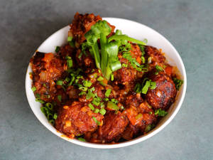 Veg Manchurian Dry
