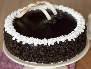 Eggless Dark Chocolate Cake (1 Pound)