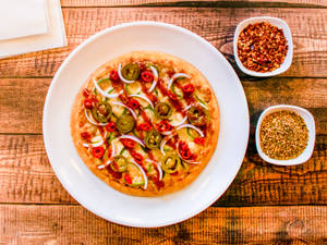 Veg Spicy Fusion Pizza 