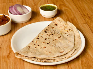 (4 Pcs) Roti with Sabji
