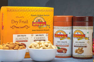 Double Maza Box (roasted Cashews + Roasted Almonds)