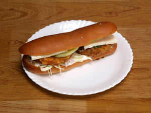 Vegetable Hot Dog 