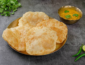 Luchi With Cholar Dal
