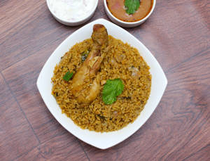 Chicken Dum Biryani (Serves 1)
