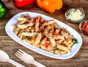 Chicken Alfredo Penne Pasta