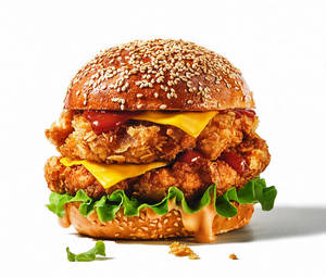 Chicken Tower Burger