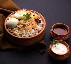 Egg Dum Biryani