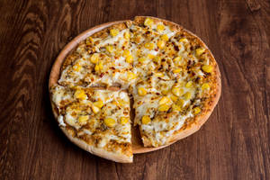 Forest corn pizza