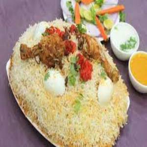 Spl Zafrani Hyderabadi Chicken Biryani Full