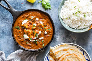 Paneer Butter Masala With Paratha Combo
