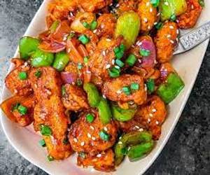Baby corn Manchurian Dry