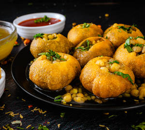 Pani Puri (1 Plate)