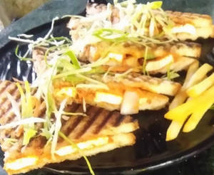 Grilled Tandoori Paneer Sandwich