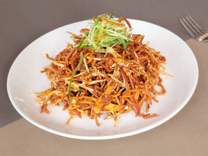 Crispy Noodles Salad (Chinese Bhel)