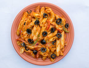 Mix Sauce Penne Alfredo Pasta 