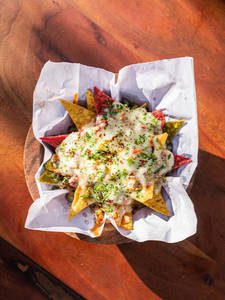 Traditional Classic Cheese Nachos