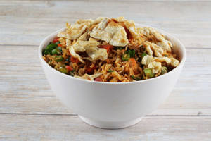 Egg Ginger Garlic Fried Rice