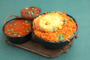 Chicken Triple Schezwan Fried Noodles Bowl