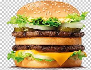 Veg Double Patty Burger