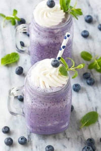 Very Berry Blueberry Shake